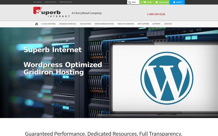 Екранна снимка на superb.net