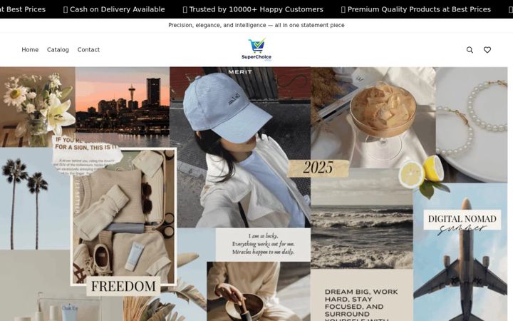 Screenshot ta' superchoice.co.in