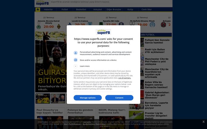 Screenshot of superfb.com