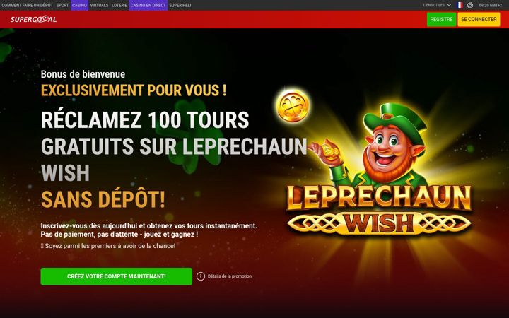 Screenshot of supergooal.cm