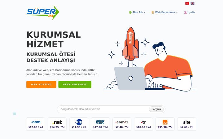Screenshot of superim.net