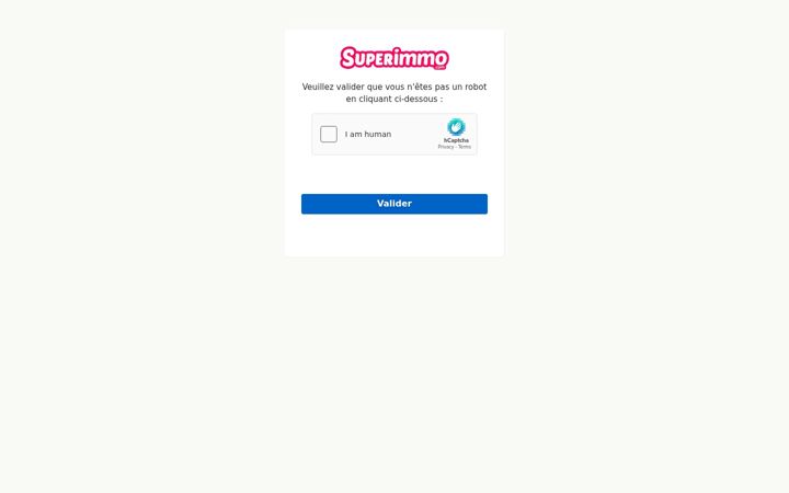Capture d'écran de superimmo.com