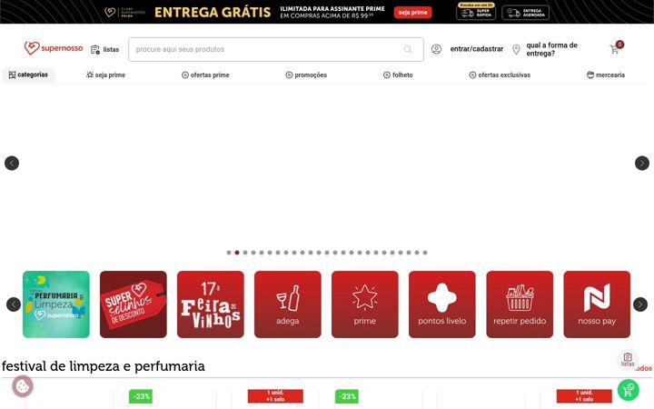 Screenshot of supernosso.com