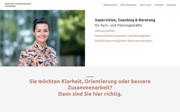 Captura de ecrã de supervision-coaching-spengler.de