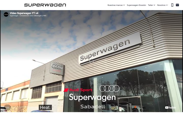 Capture d'écran de superwagen.es