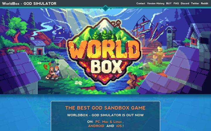 Screenshot of superworldbox.com