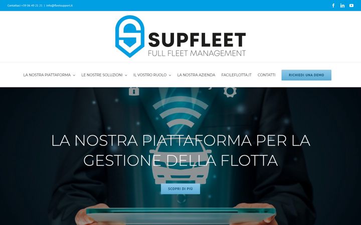 Screenshot von supfleet.it