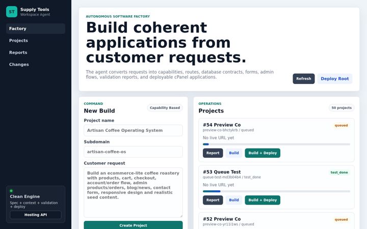Screenshot of supply-tools.store