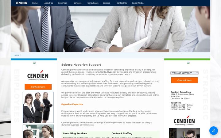 Screenshot of supportdba.com