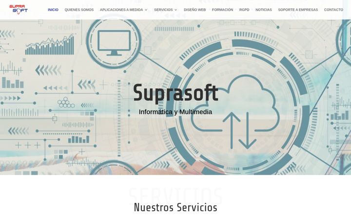 Skjermbilde av suprasoft.es