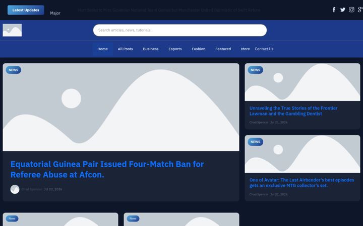 Screenshot of supremepalacedaily.com