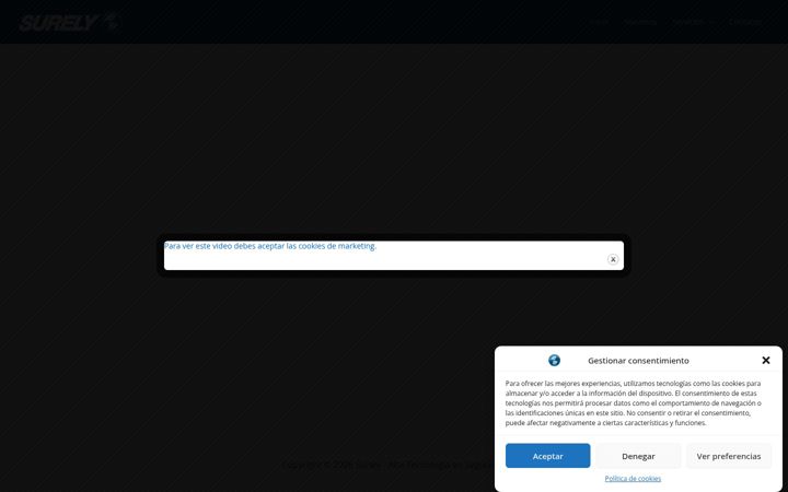 Screenshot of surely.com.ar