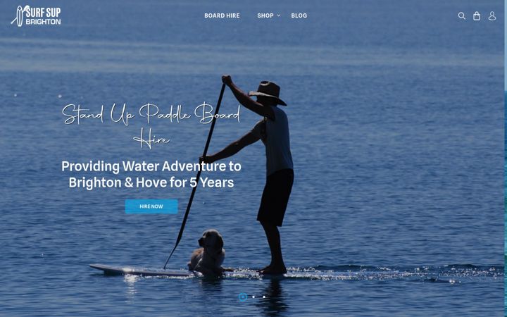 Screenshot of surfsupbrighton.com