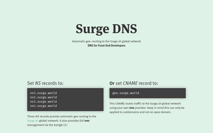 Screenshot of surge.world