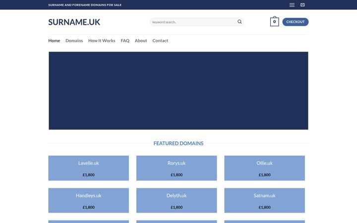 Screenshot ta' surname.uk