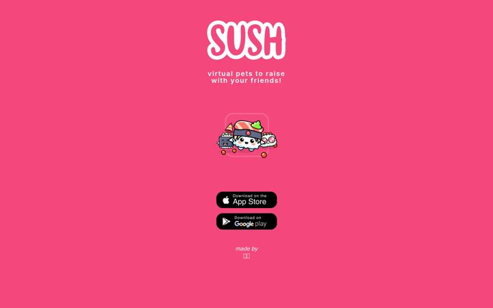 Screenshot of sush.app