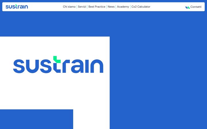 Screenshot of sustrain.com