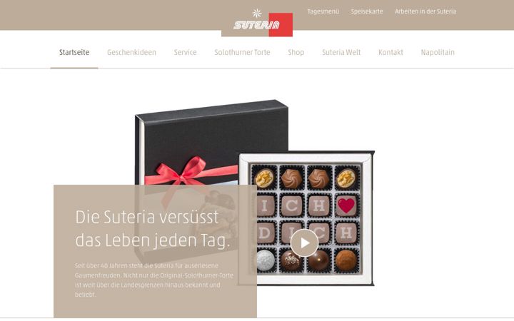 Screenshot ta' suteria.ch