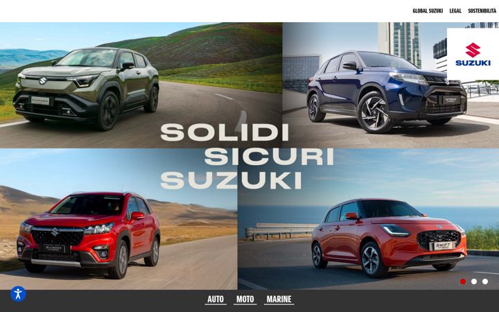 Screenshot of suzuki.it