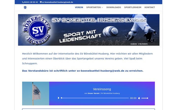 Screenshot of sv-boenebuettel-husberg.de