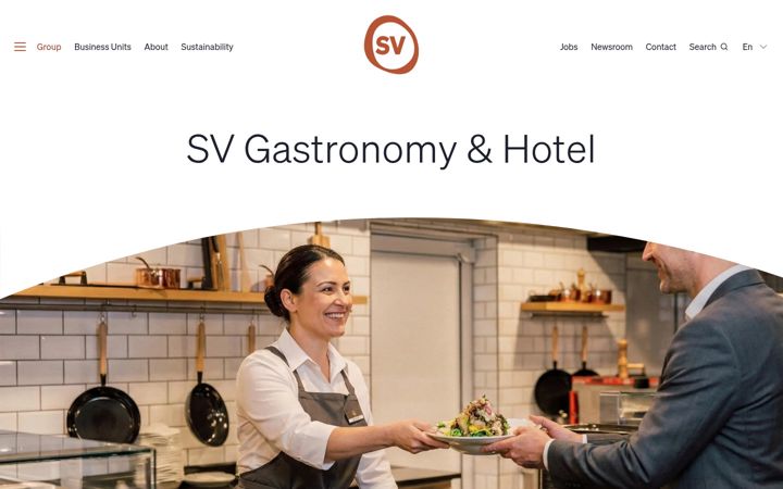 Screenshot of sv-group.com