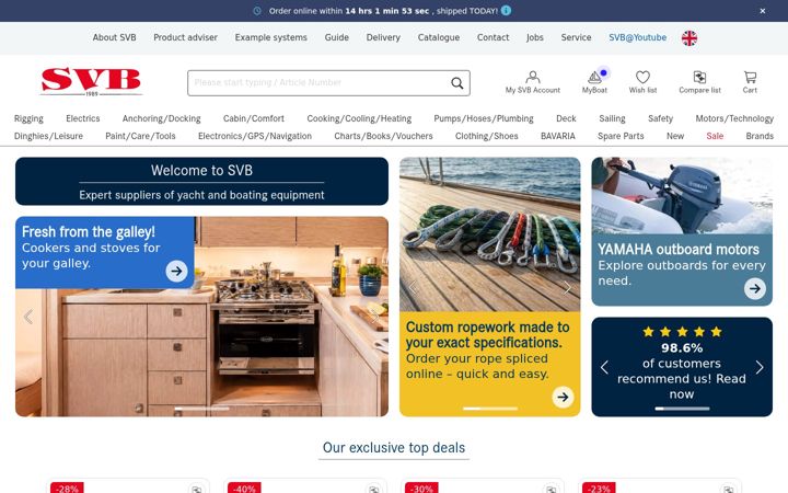 Screenshot of svb24.com