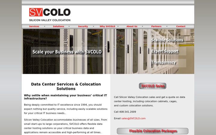 Screenshot of svcolo.com