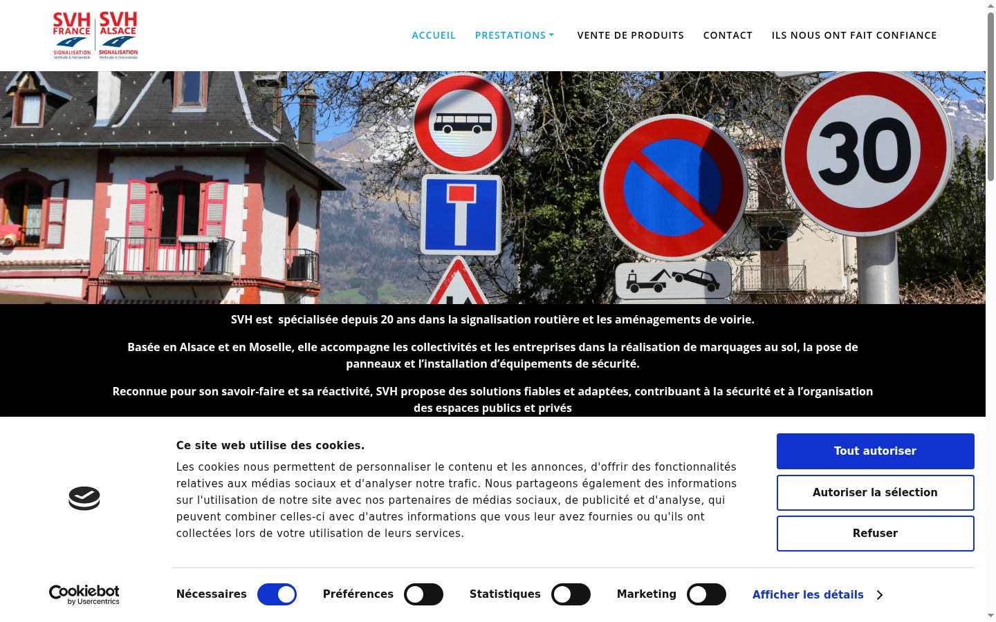 Screenshot tal-banner tal-kunsens muri qabel kwalunkwe interazzjoni