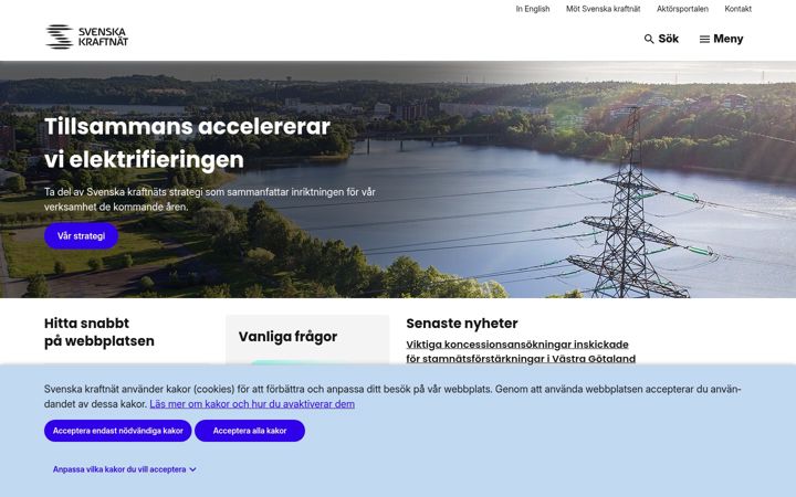 Screenshot of svk.se