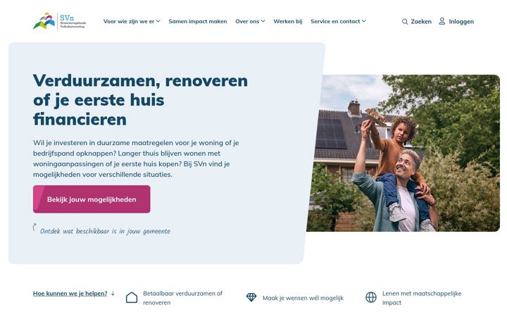 Screenshot of svn.nl