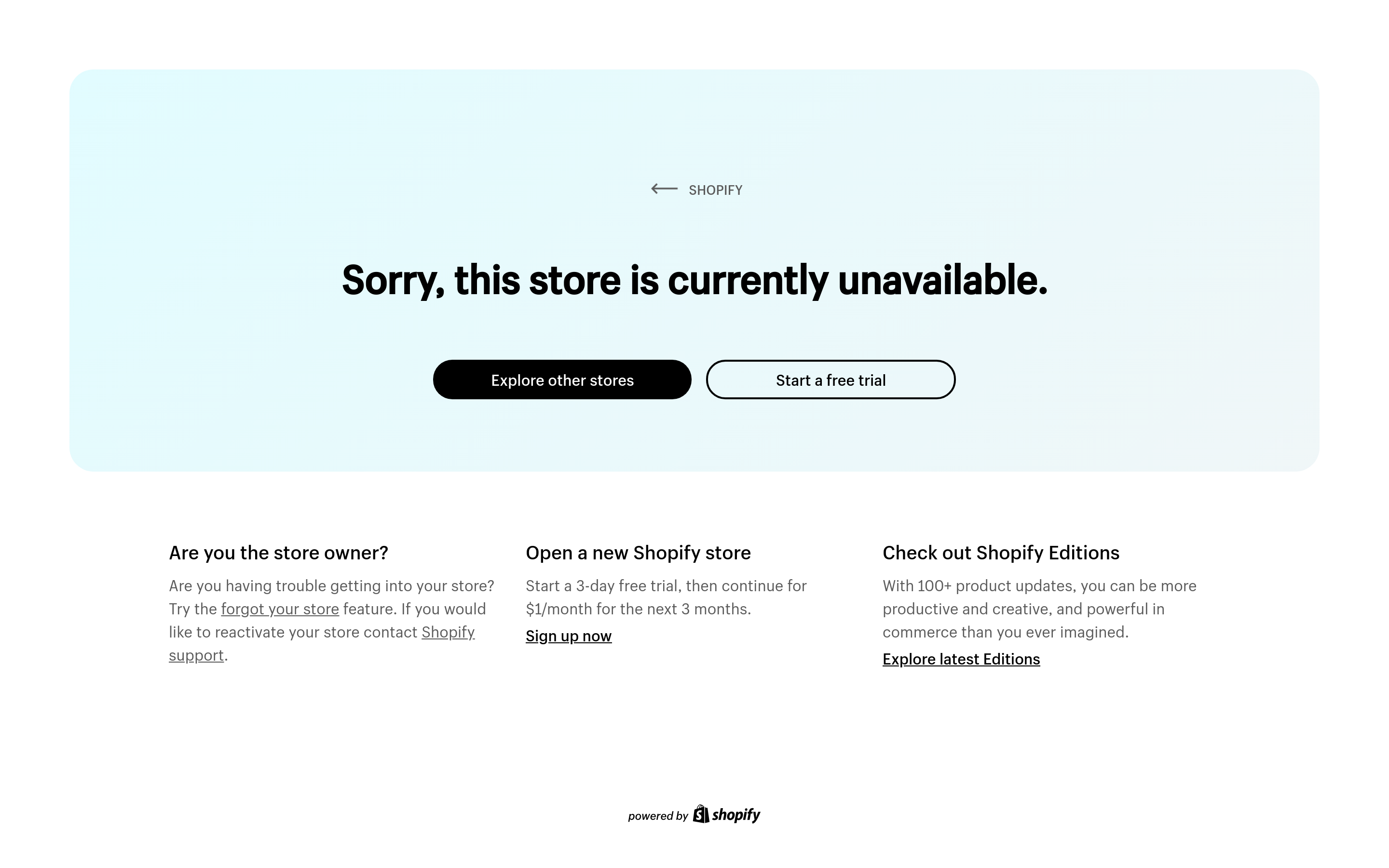 Screenshot of Create an Ecommerce Website and Sell Online! Ecommerce Software by Shopify