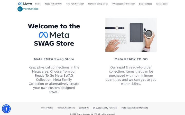 Skærmbillede af swagstoreuk.com