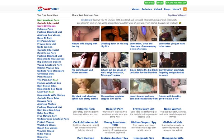 Screenshot of swapsmut.com