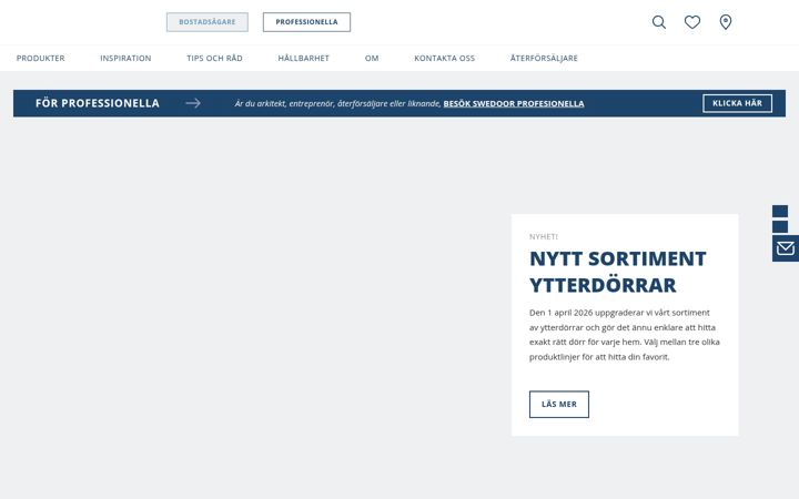 Screenshot of swedoor.se