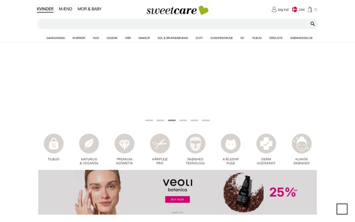 Screenshot of sweetcare.pt