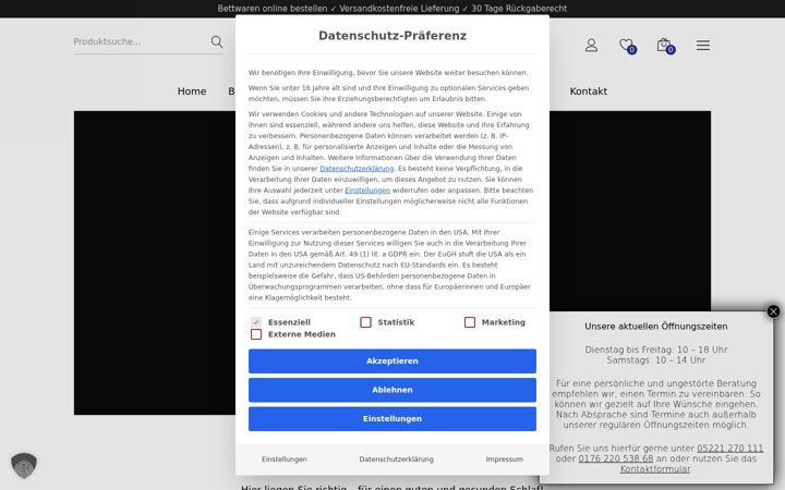 Screenshot of sweetdreamsbetten.de