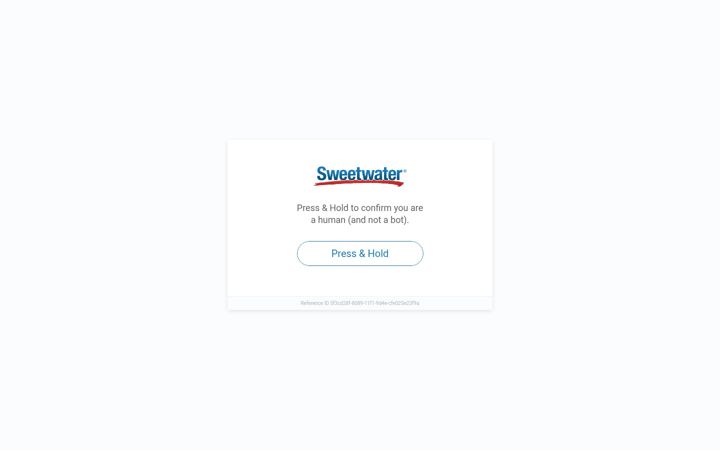Screenshot di sweetwater.com