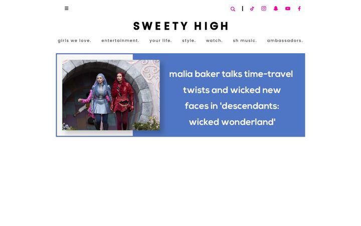 Screenshot of sweetyhigh.com