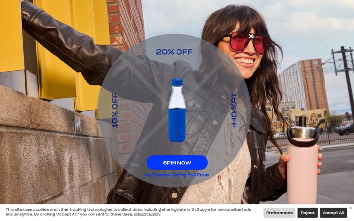 Screenshot of swell.com