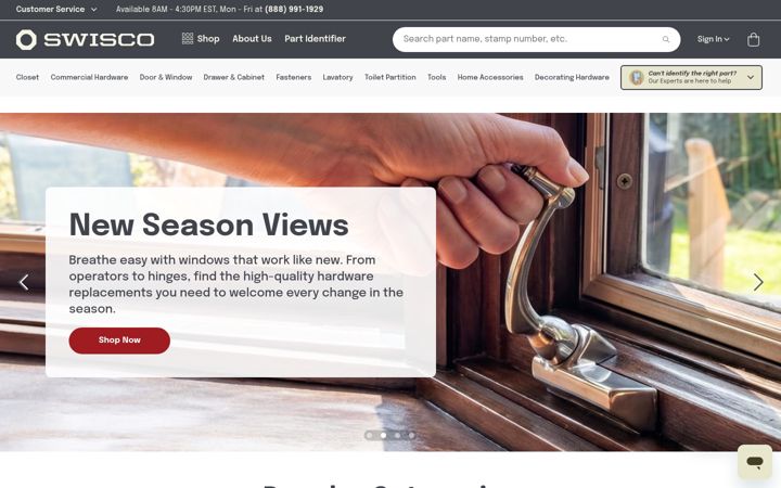 Screenshot of swisco.com