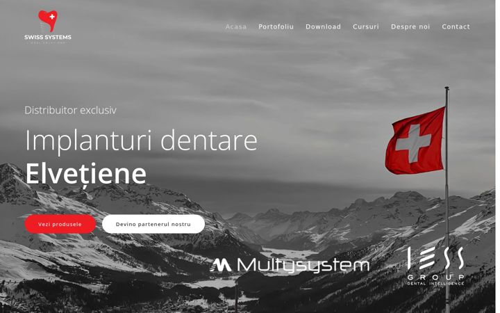 Capture d'écran de swissdentexpert.com