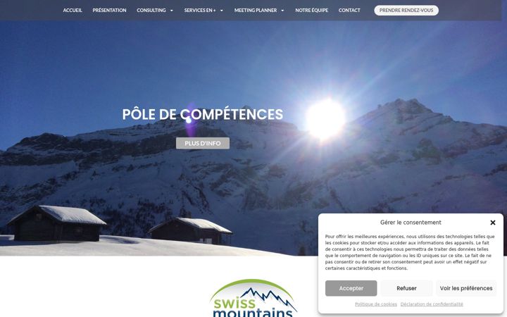 Screenshot von swissmountainsservices.ch