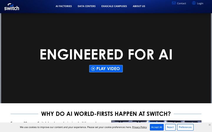 Screenshot of switch.com