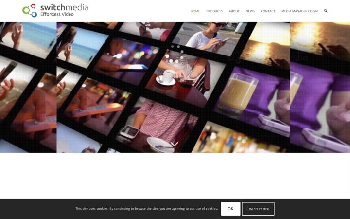Skærmbillede af switchmedia.asia