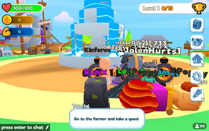 Screenshot of swordmasters.io