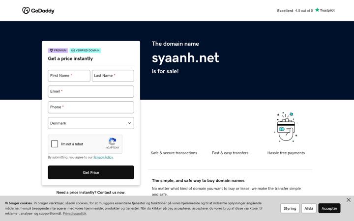 Screenshot von syaanh.net