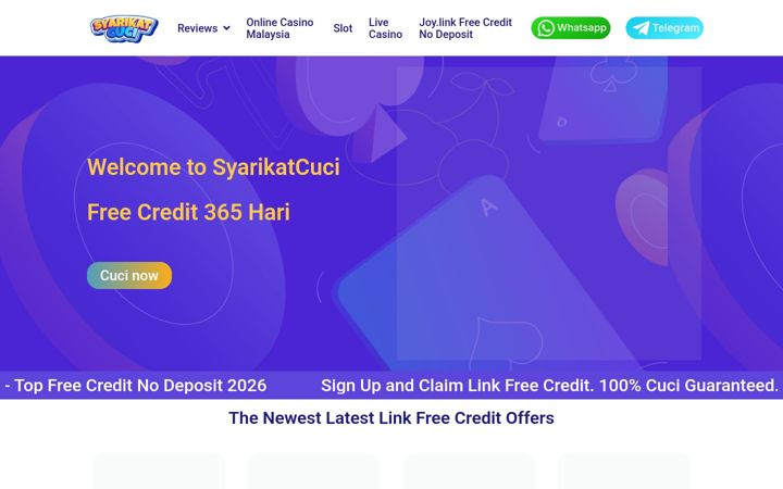 Screenshot von syarikatcuci.com