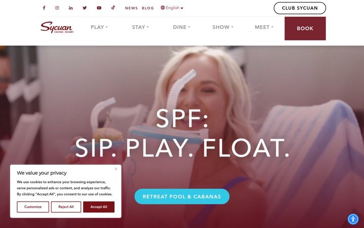Screenshot of sycuan.com