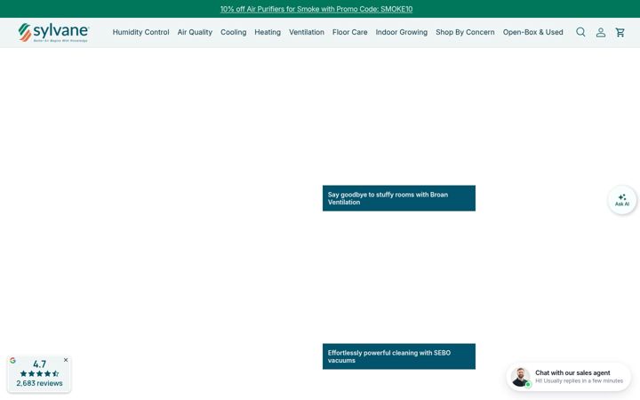 Screenshot of sylvane.com