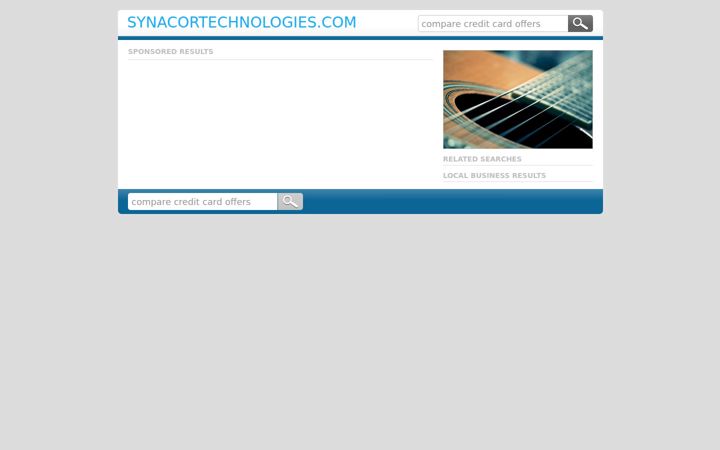 Snímek obrazovky synacortechnologies.com